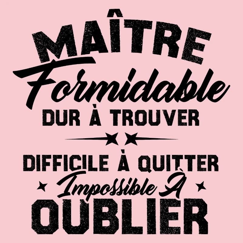 Maître Formidable Idée Cadeau Maître D'école
