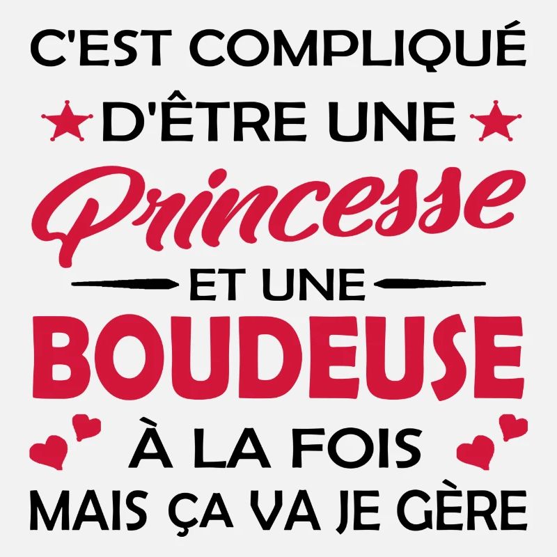 princesse et une boudeuse à la fois