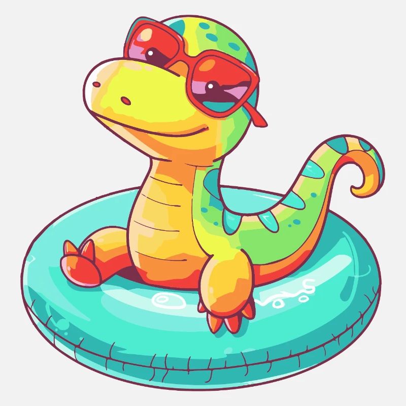 Dinosaur brontosaurus Comic Cool