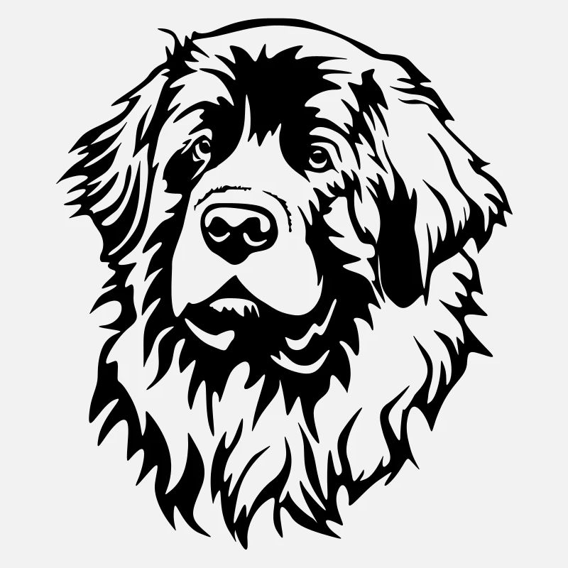 Leonberger Kopf