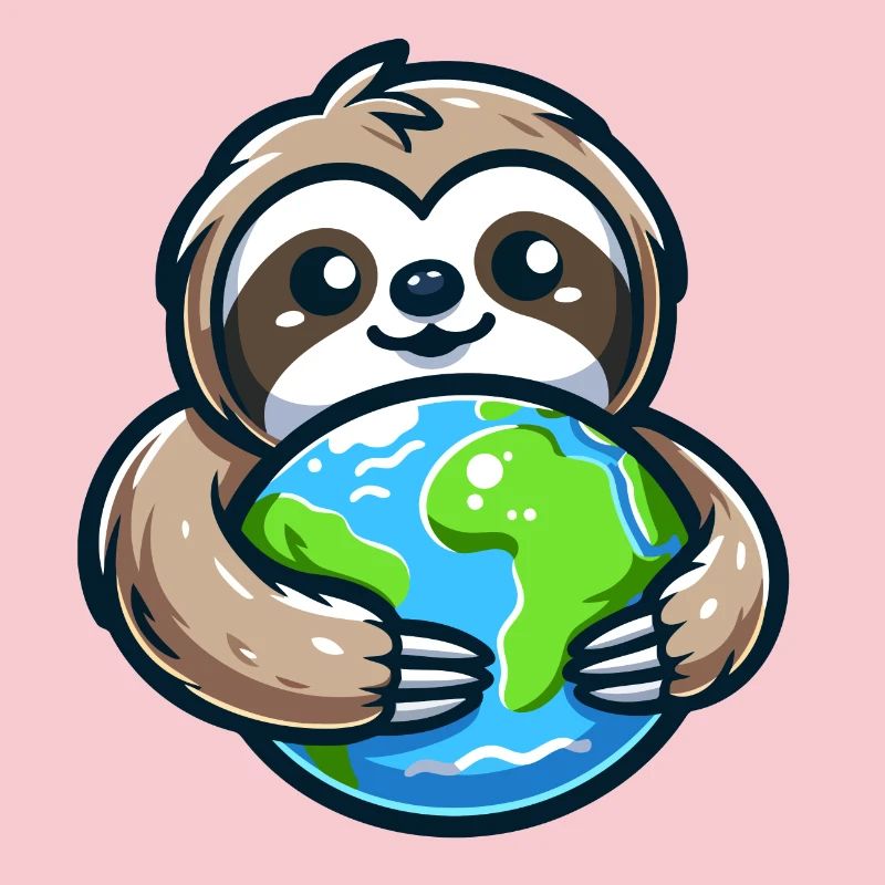 Embrace the Earth Sloth
