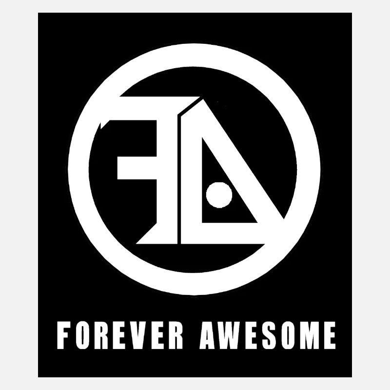 Forever awesome black and white
