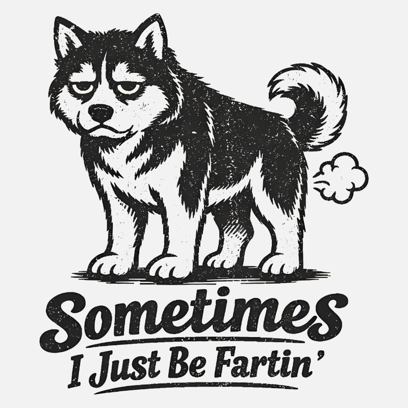 Manchmal bin ich einfach nur ein furzender Hund.