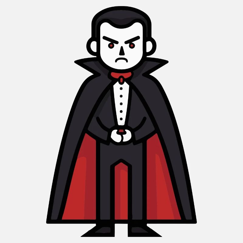 Vampire Halloween Comic