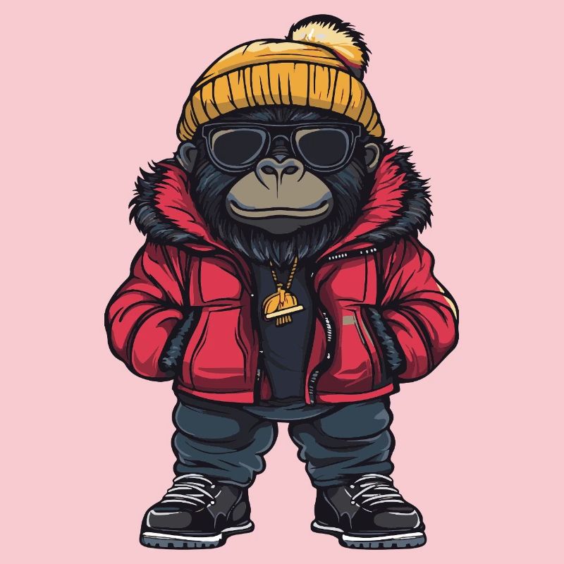 Gorilla Cool Comic
