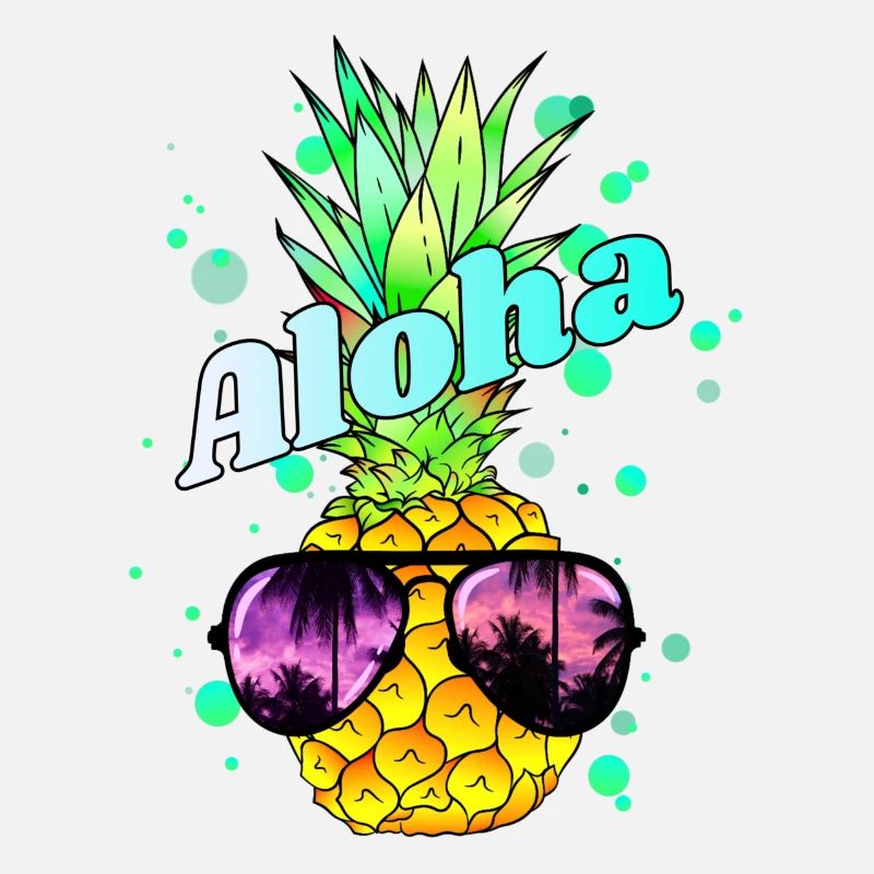 cool pineapple Aloha