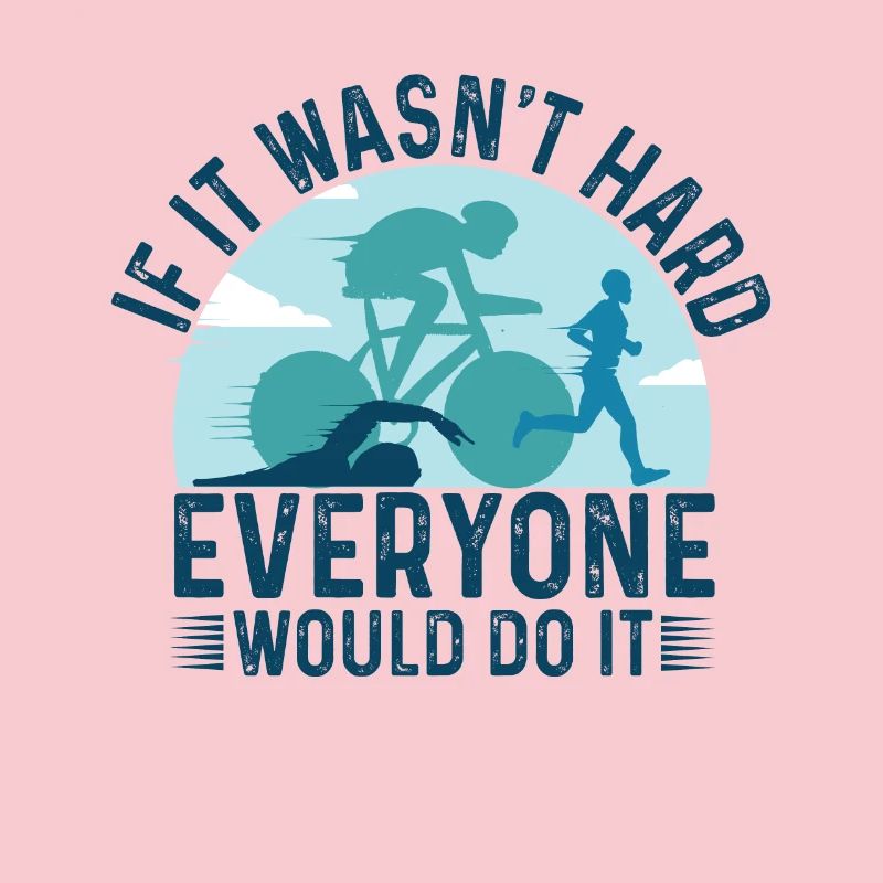 Si ce n’est pas difficile serait le triathlon