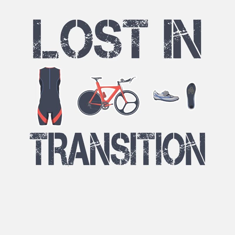 Triathlon triathlète perdu en transition