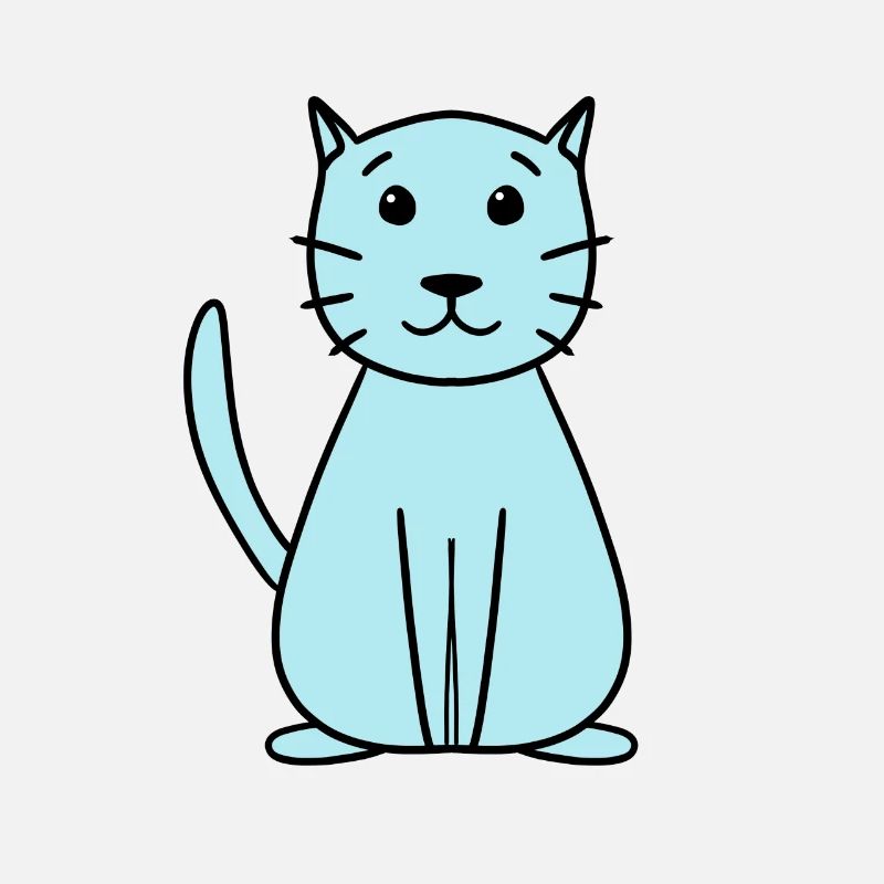 chat mignon simple