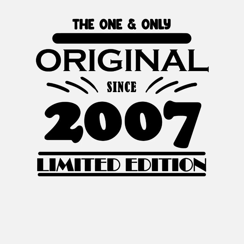 2007 - Année de construction 2007 - Millésime 2007