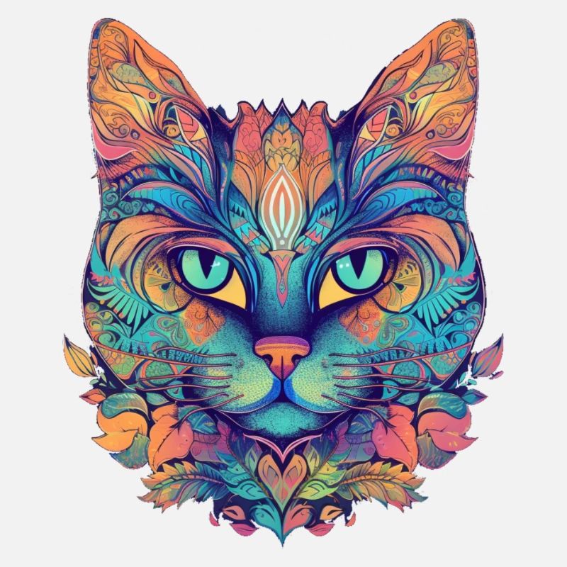 Chat abstrait