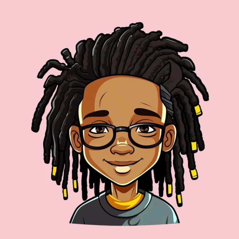 Dreadlocks with a friendly face
