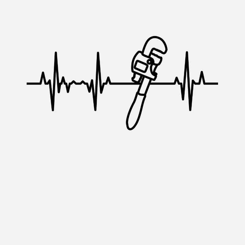 Clé à pipe ECG Heart Line