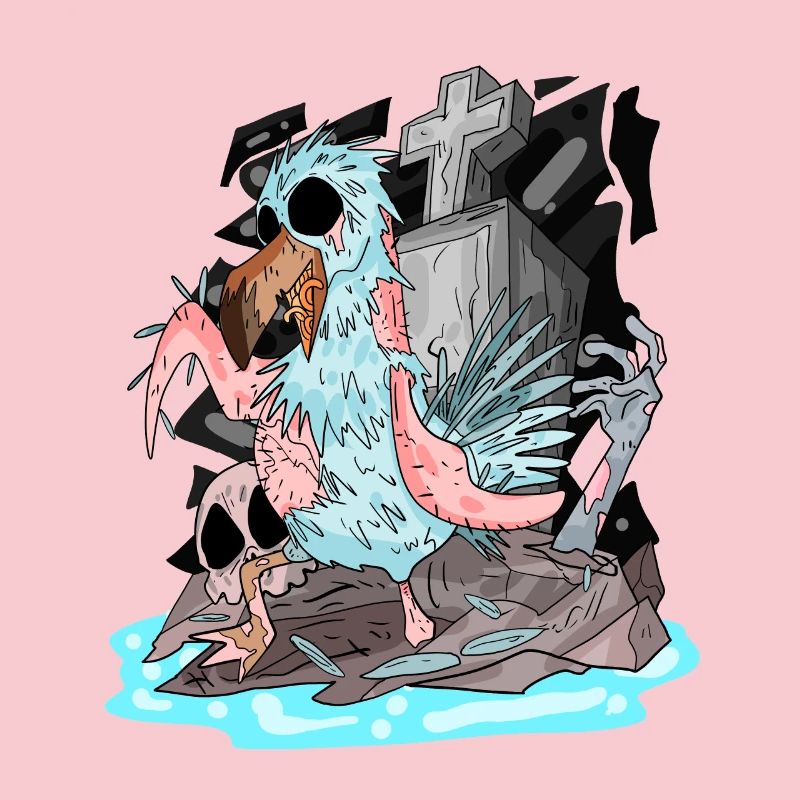 Zombie Möwe