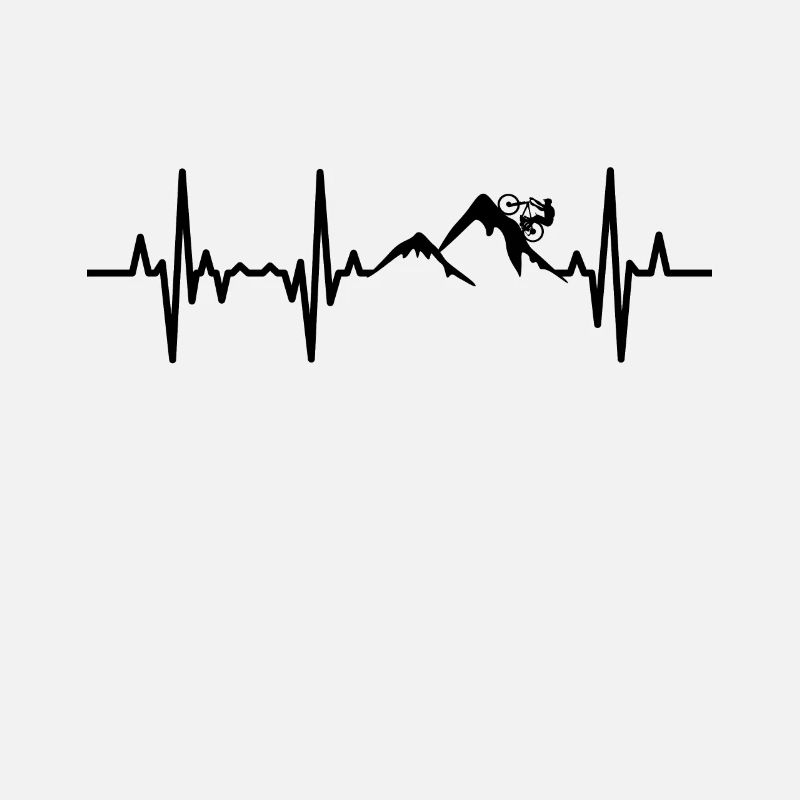 Mountain biker palpitations ECG