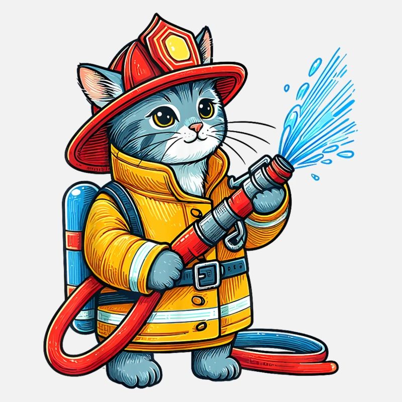 Chaton pompier Splash