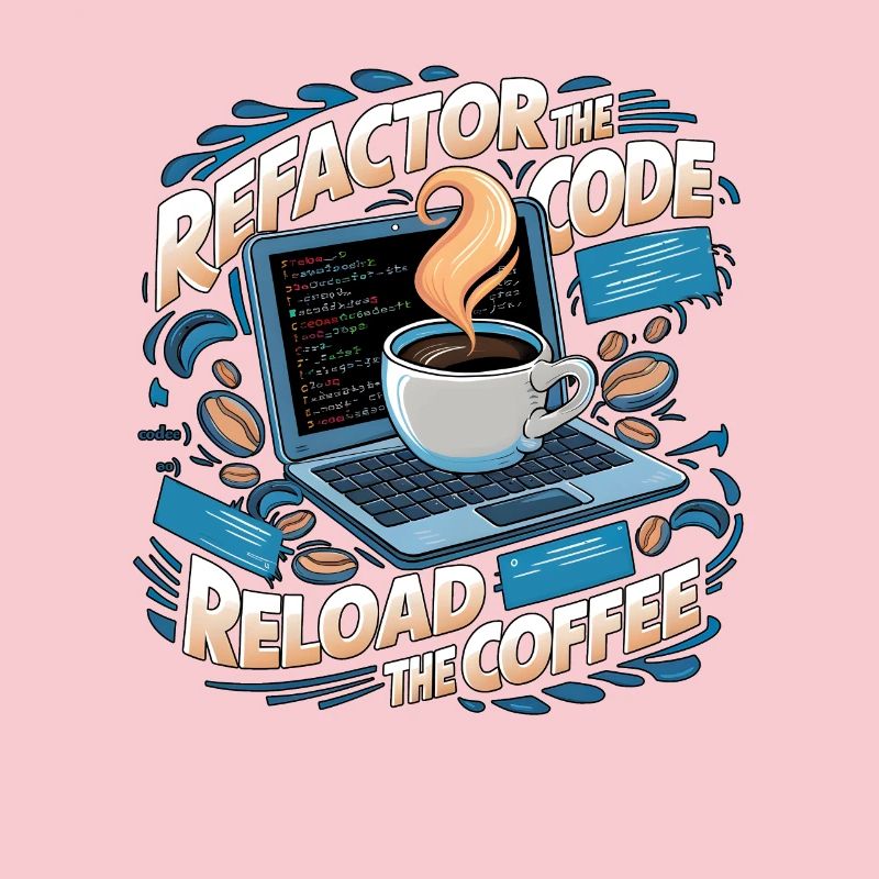 Aus Kaffee Code generieren Programmierer