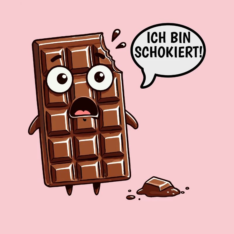 I'm Schokiert Funny German Chocolate