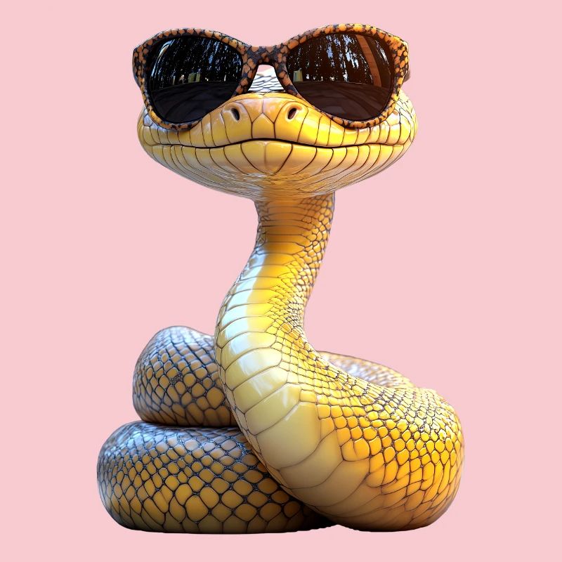 Serpent Python Cobra Mamba Serpent à sonnettes Serpent