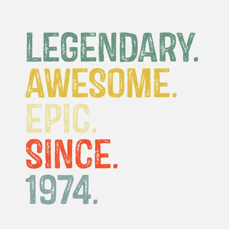 1974 Nostalgic Epic Typography Design