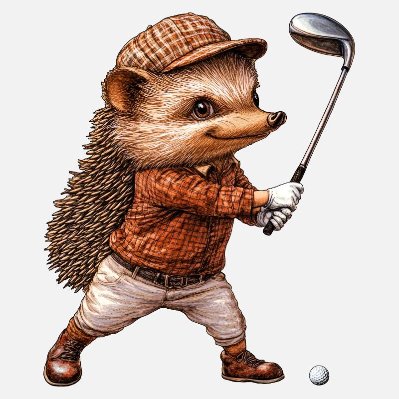 Hérisson Golf / Hérisson golfeur