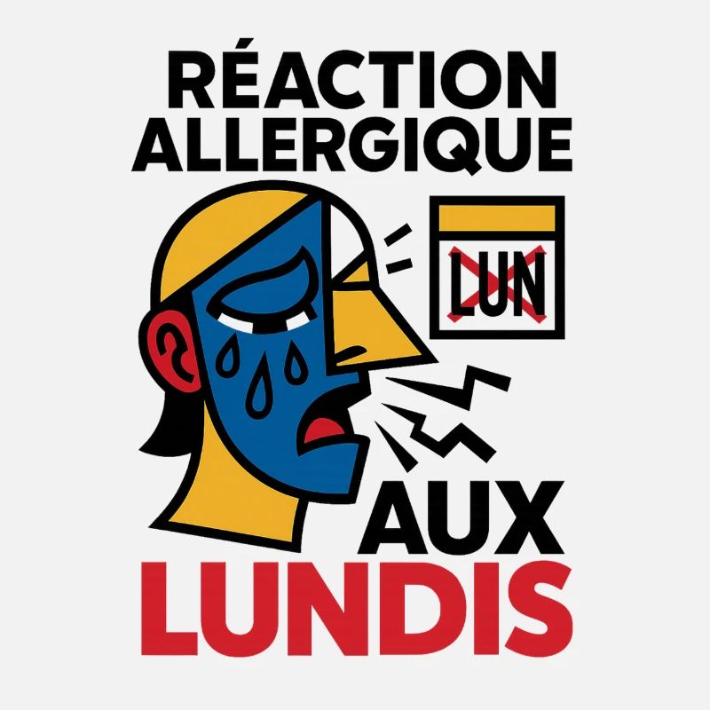 Expression de Réaction Allergique Lundi