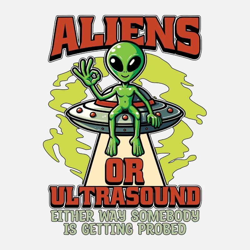 Échographiste extraterrestre ou échographie