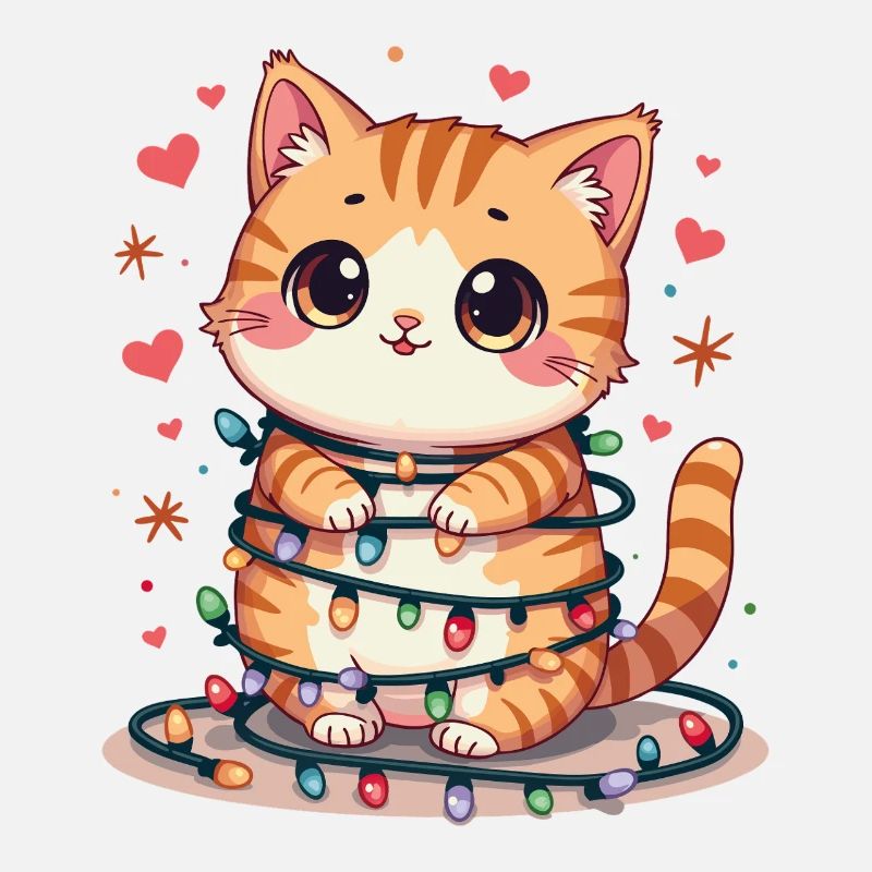 Chat de Noël