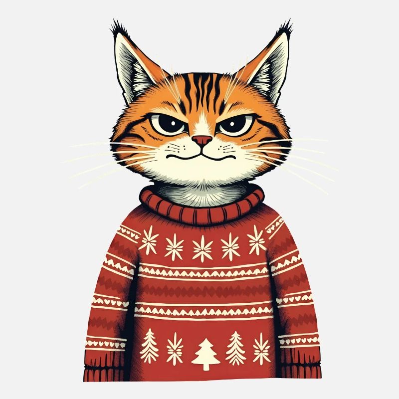 Chat de Noël