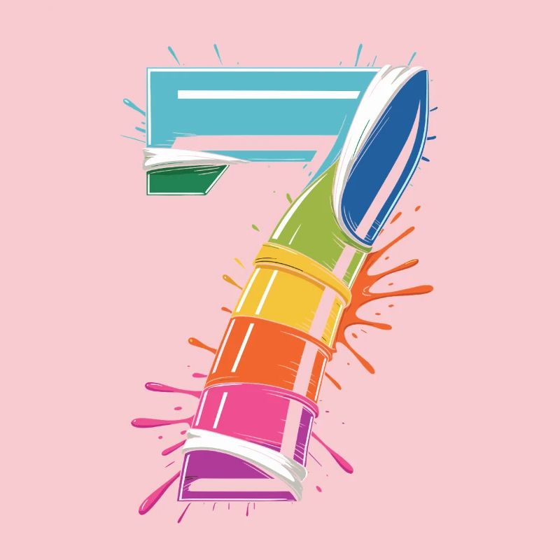 Rainbow7 Splash Design