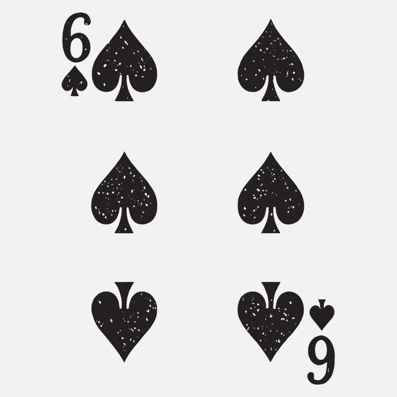 Six Spades Nine Spades Pattern