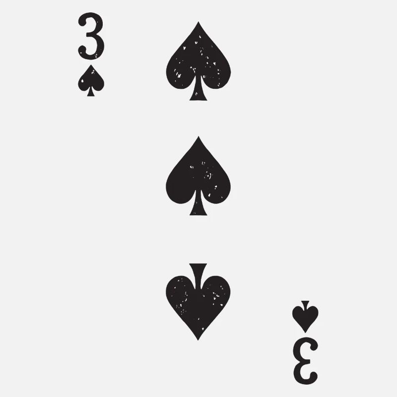 Three spades