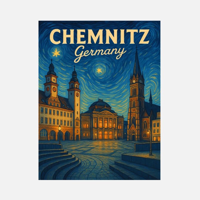 Place des veilleuses de Chemnitz