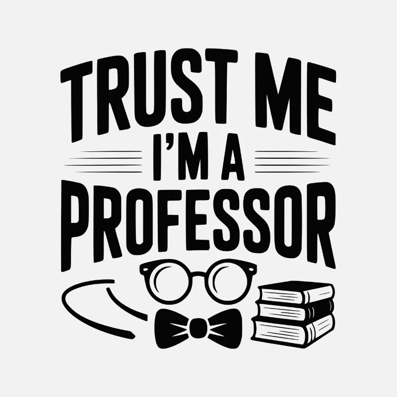 Glaub mir, ich bin Professor.