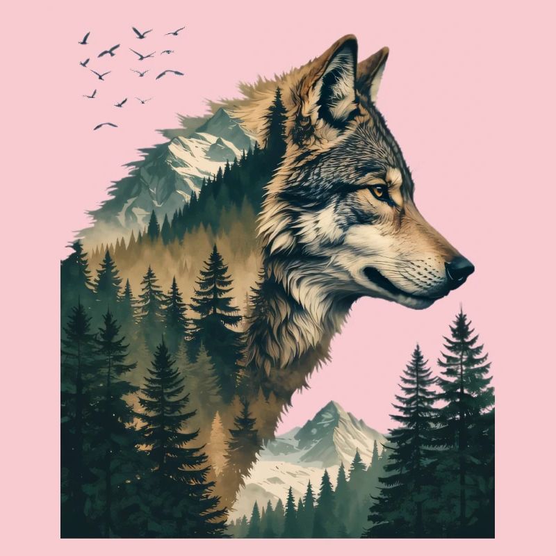 Waldwolf Double Exposition