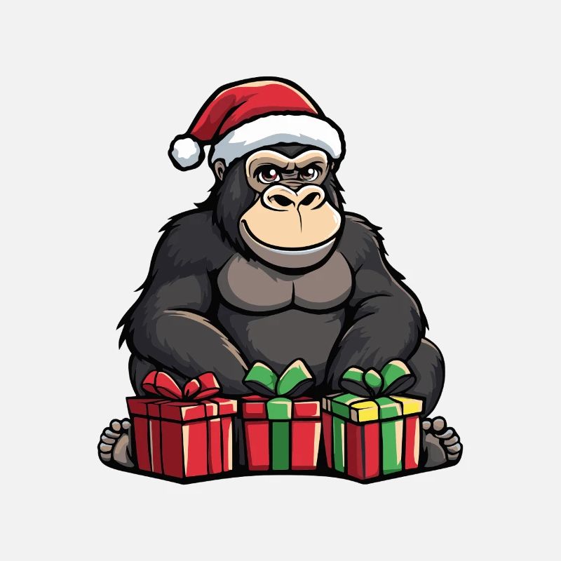 Cadeaux de Noël Gorilla
