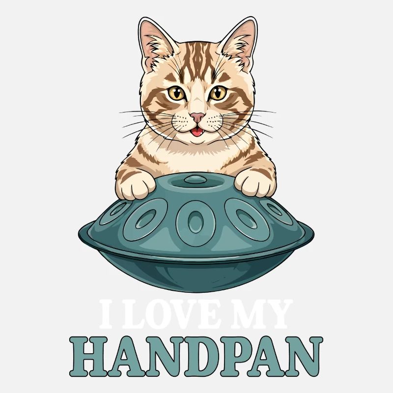 J’adore mon chat Handpan