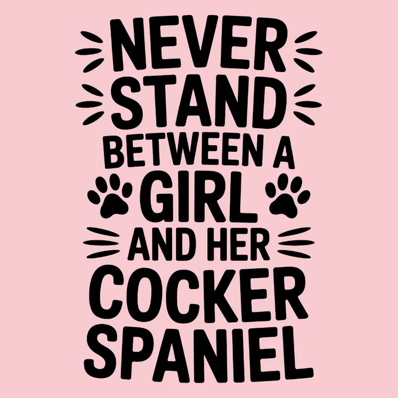Cocker Spaniel faisant une blague Cadeau de cocker spaniel