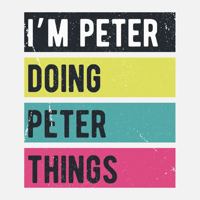 I’m Peter Doing Peter Things Retro Colors