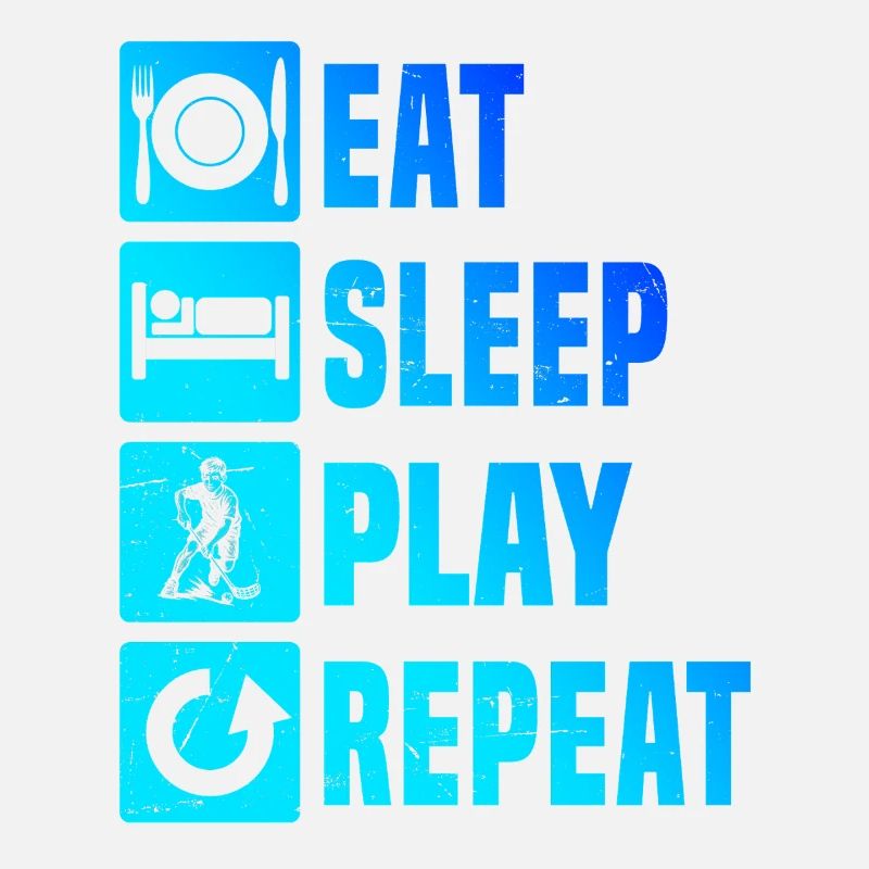Modern Floorball Artwork