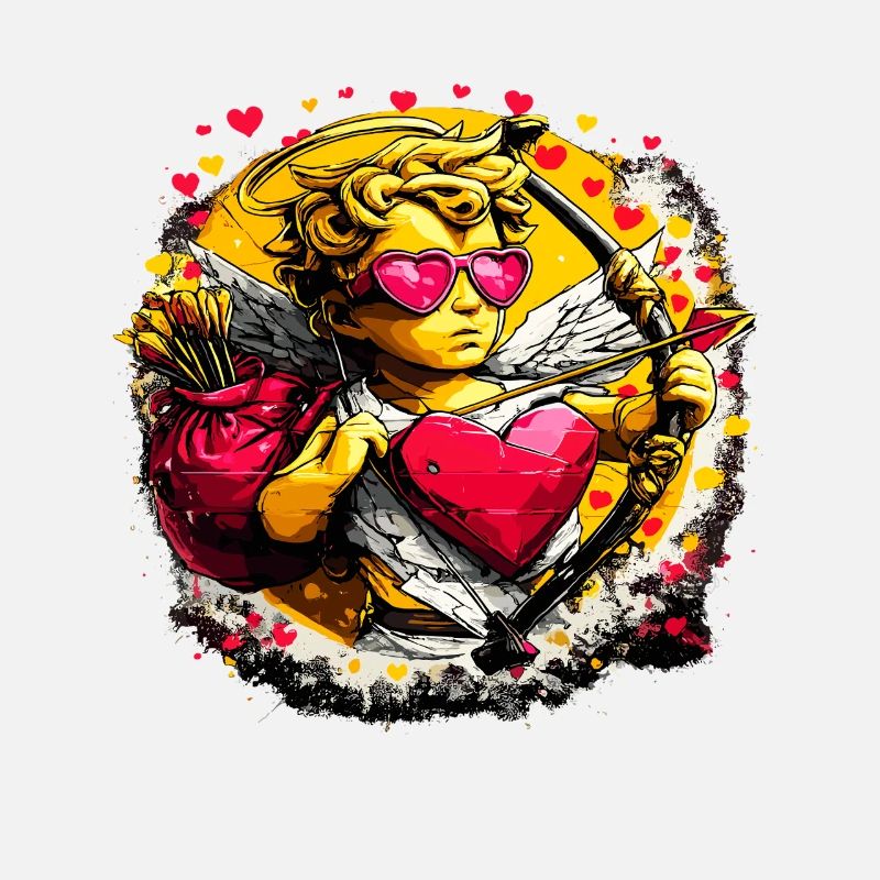 Cupid Graffiti Herzbogen