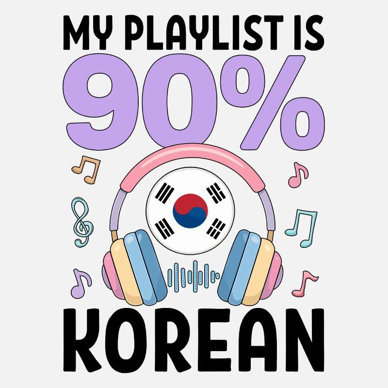 Ma playlist est à 90 % coréenne