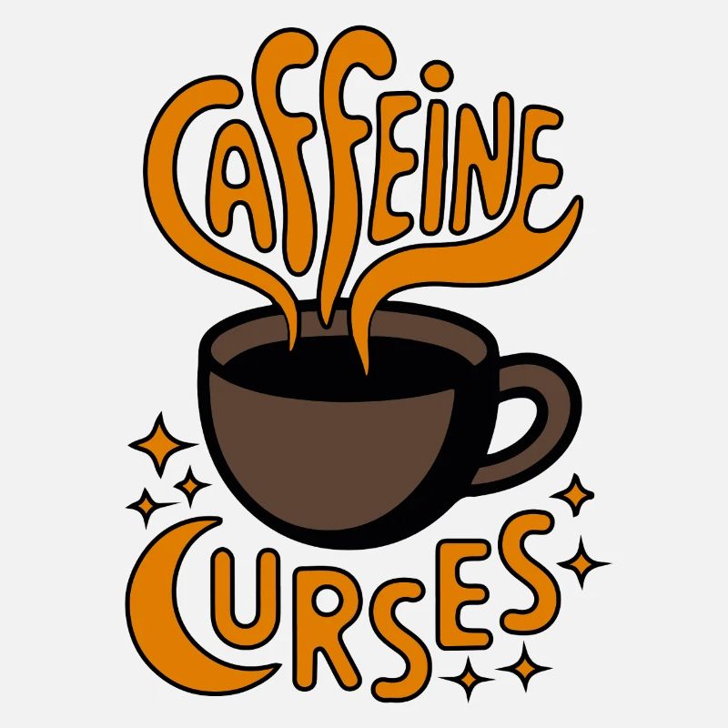 Caffeine Curves Coffee Logo