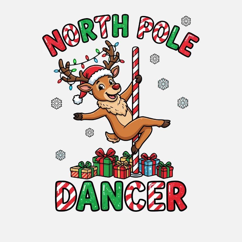 North Pole Dancer – Inappropriate Christmas for
