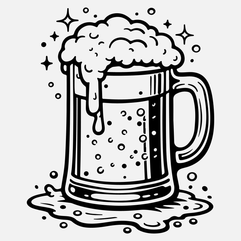 Bierglas Symbol Bier