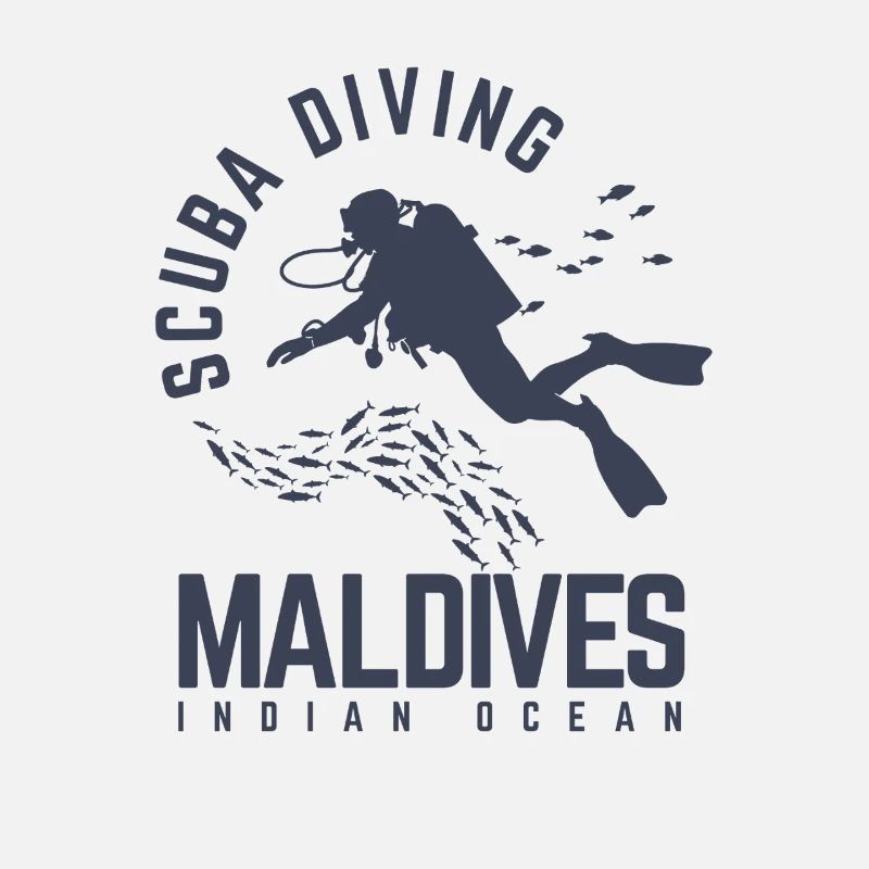 Conception de plongée aux Maldives Océan Indien