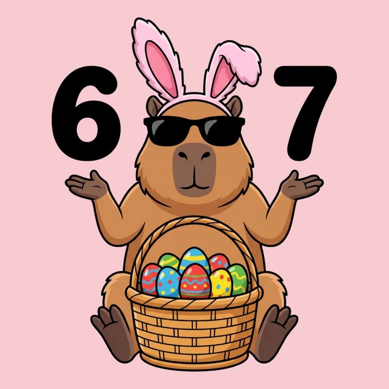 capybara Easter humor 6 7
