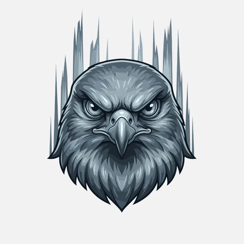 Tempête glacée Tête d’aigle