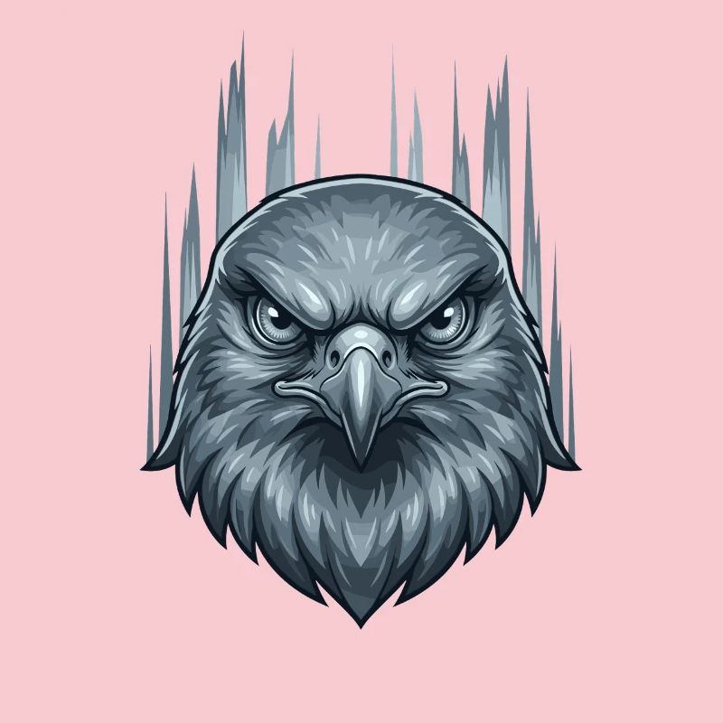 Icy Storm Eagle Head