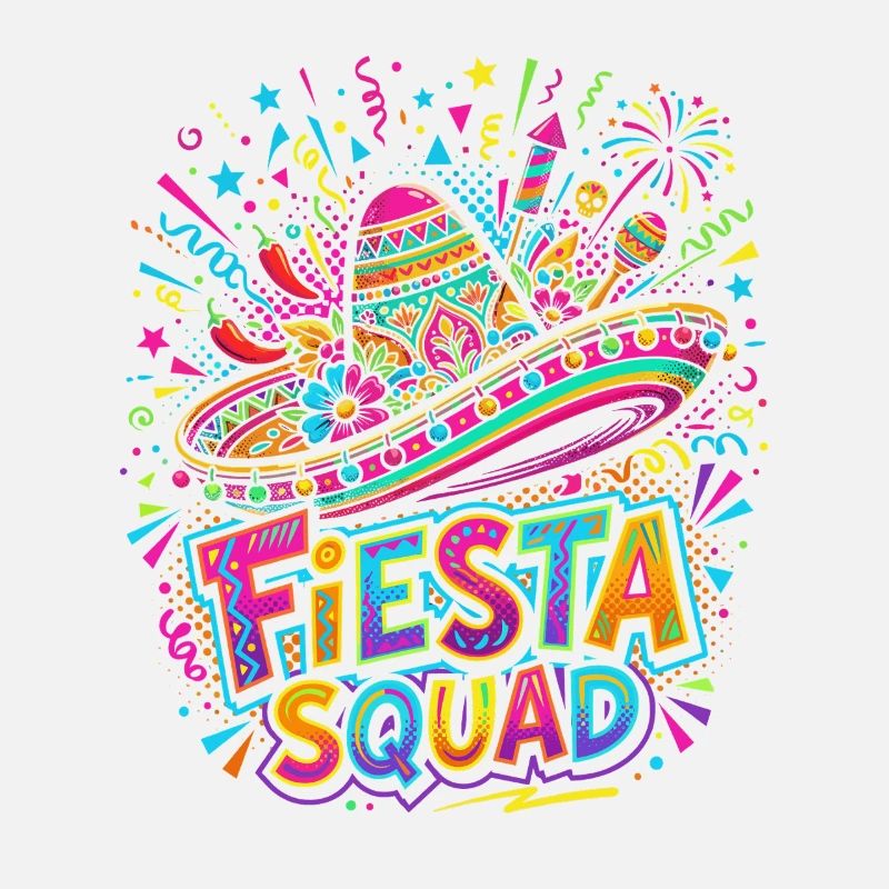 Fiesta Squad Sombrero Burst